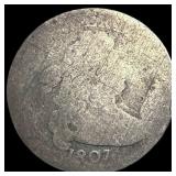 1807 Draped Bust Half Dollar NICELY  CIRCULATED