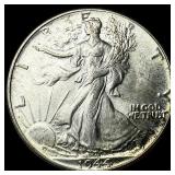 1944-S Silver Walking Liberty Half Dollar CHOICE B