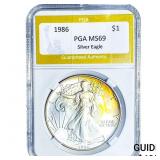 1986 Silver Eagle PGA MS69