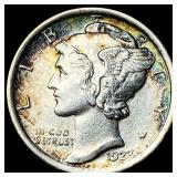 1923 Mercury Dime CHOICE AU
