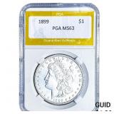 1899 Morgan Silver Dollar PGA MS63