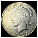 1927-S Silver Peace Dollar CLOSELY UNCIRCULATED