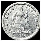 1856-O Silver Seated Liberty Half Dime  CLOSELY U
