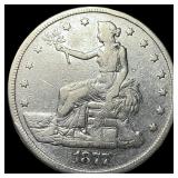 1877-S Silver Trade Dollar NICELY CIRCULATED