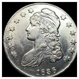 1836 Capped Bust Half Dollar CLOSELY  UNCIRCULATE