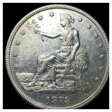 1878-S Silver Trade Dollar CLOSELY  UNCIRCULATED