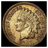 1862 Indian Head Cent CLOSELY UNCIRCULATED