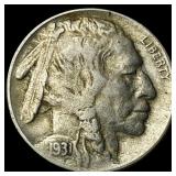 1931-S Buffalo Nickel NICELY CIRCULATED