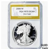 2006-W Silver Eagle PGA PR70 DCAM