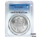 1884-O Morgan Silver Dollar PCGS MS63