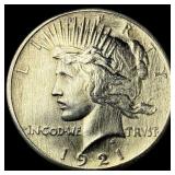 1921 Silver Peace Dollar HIGH GRADE