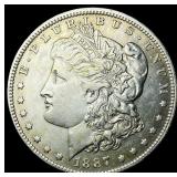 1887-O Silver Morgan Dollar CLOSELY UNCIRCULATED