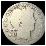 1892-S Silver Barber Half Dollar NICELY  CIRCULAT