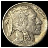 1918-D Buffalo Nickel CLOSELY UNCIRCULATED