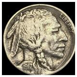 1917-S Buffalo Nickel NEARLY UNCIRCULATED