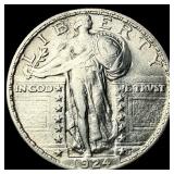 1924 Standing Liberty Quarter LIGHTLY CIRCULATED
