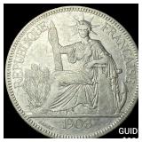 1903A French Indo-China .7813oz Silver Piastre