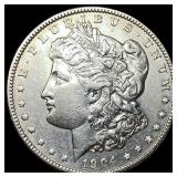 1904 Morgan Silver Dollar NEARLY UNCIRCULATED
