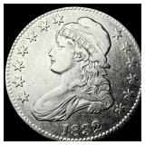 1832 Capped Bust Half Dollar NEARLY UNCIRCULATED