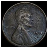 1914-D Lincoln Wheat Cent ABOUT UNCIRCULATED