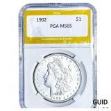 1902 Morgan Silver Dollar PGA MS65