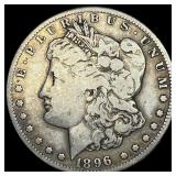 1896-S Silver Morgan Dollar LIGHTLY CIRCULATED