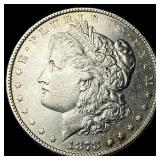 1878 Silver Morgan Dollar CLOSELY UNCIRCULATED