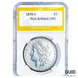 1878-S Morgan Silver Dollar PGA Brilliant UNC