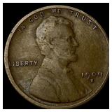 1909-S Lincoln Wheat Cent CLOSELY UNCIRCULATED