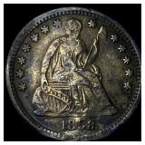 1858-O Silver Half Dime CLOSELY UNCIRCULATED