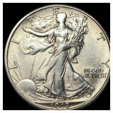 1918-S Silver Walking Liberty Half Dollar  UNCIRC