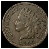1886 Indian Head Cent LIGHTLY CIRCULATED