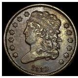 1832 Classic Head Half Cent CLOSELY  UNCIRCULATED