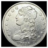 1836 Capped Bust Silver Quarter NEARLY  UNCIRCULA