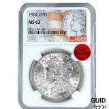 1904-O Morgan Silver Dollar NGC MS63