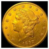1897 Liberty Head Double Eagle $20 Gold  UNCIRCUL