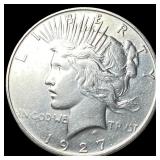 1927-D Silver Peace Dollar CLOSELY  UNCIRCULATED