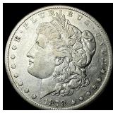 1878-S Silver Morgan Dollar NEARLY UNCIRCULATED