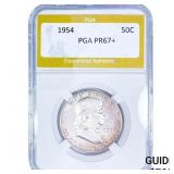 1954 Franklin Half Dollar PGA PR67+