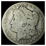 1893-S Silver Morgan Dollar NICELY CIRCULATED