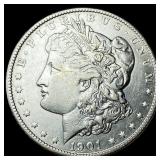 1901 Morgan Silver Dollar ABOUT UNCIRCULATED