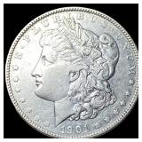 1901 Silver Morgan Dollar CLOSELY  UNCIRCULATED