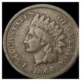 1864 Indian Head Cent LIGHTLY CIRCULATED