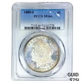 1880-S Morgan Silver Dollar PCGS MS66