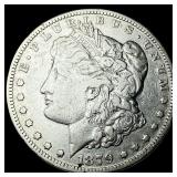 1879-S Silver Morgan Dollar NEARLY UNCIRCULATED