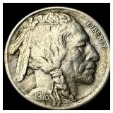 1916-S Buffalo Nickel CLOSELY UNCIRCULATED