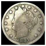 1885 Liberty Head Nickel LIGHTLY CIRCULATED