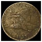 1857 Copper-Nickel Flying Eagle Cent HIGH  GRADE