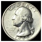 1932-D Silver Washington Quarter CLOSELY  UNCIRCU