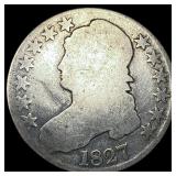 1827 Capped Bust Half Dollar NICELY  CIRCULATED